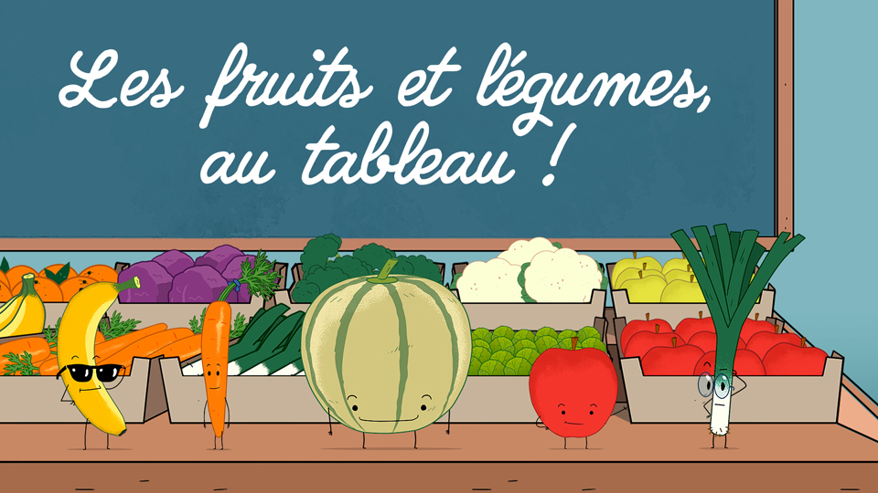 Du nouveau sur Les fondamentaux : « Les fruits et les légumes, au tableau ! »